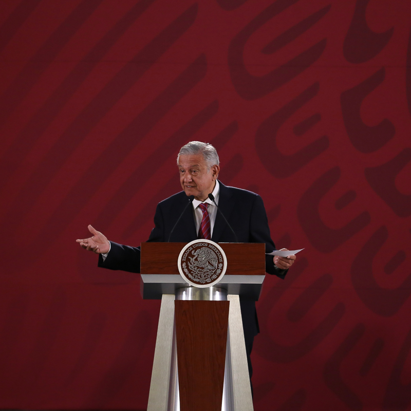 Mexican President Andrés Manuel López Obrador 