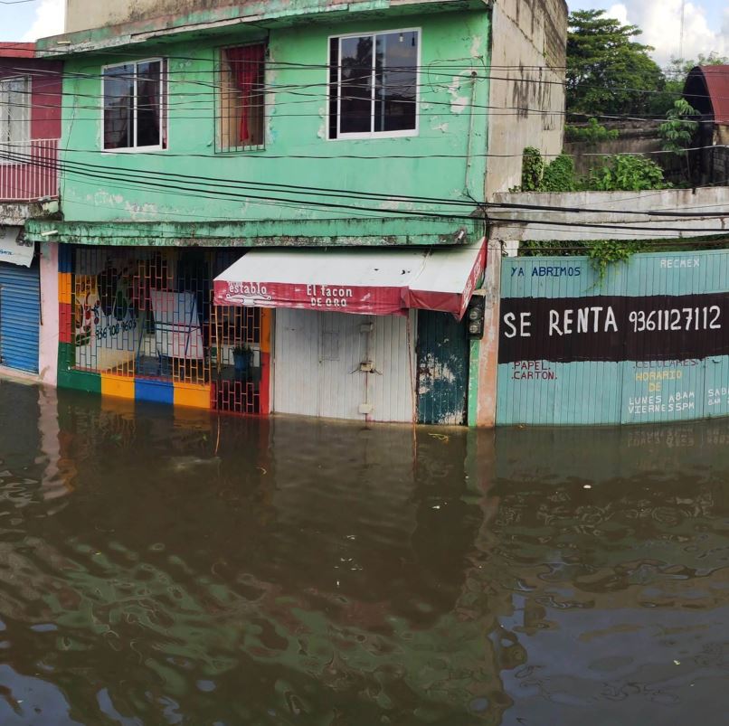 Flood Cancun Downtown