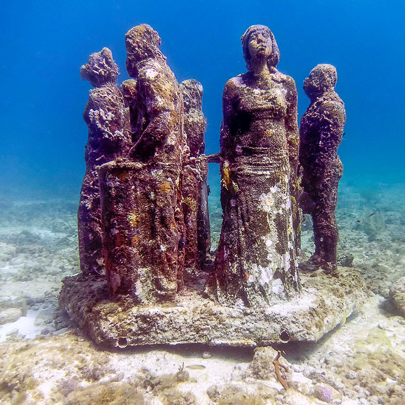 Isla Mujeres Underwater Museum MUSA