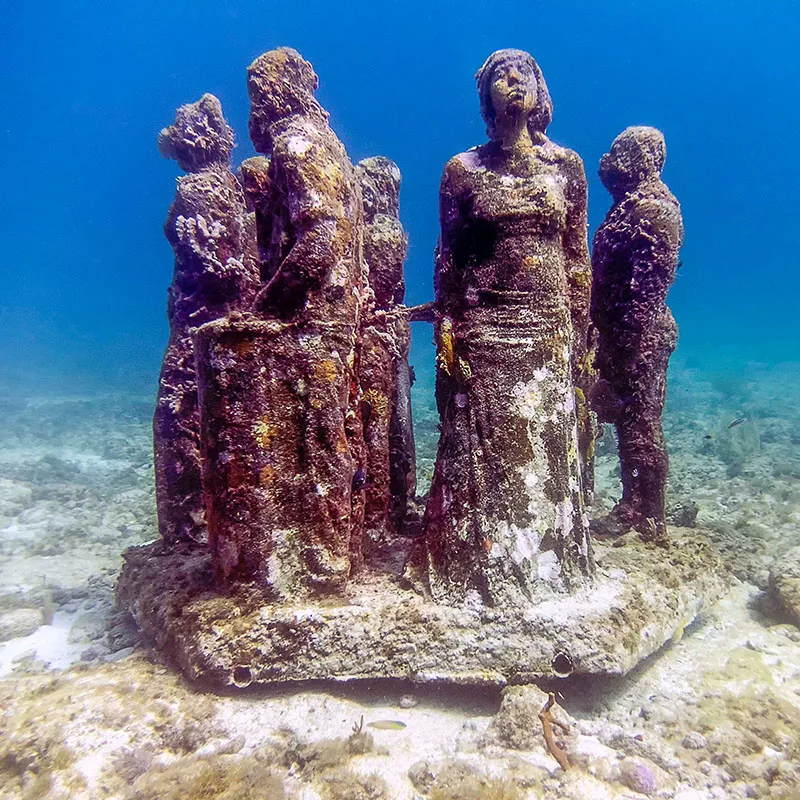 Cancun Underwater Museum MUSA