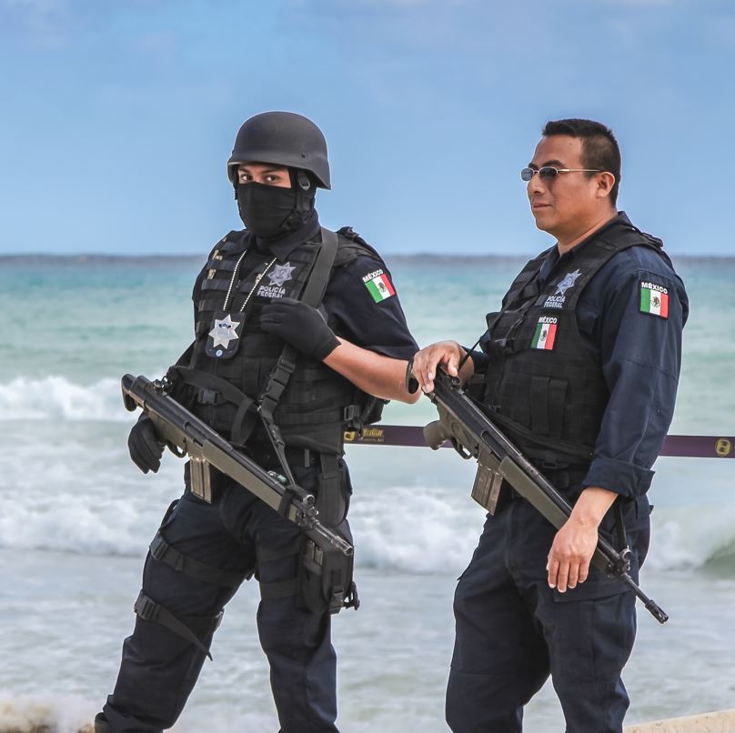 Police Playa Del Carmen 