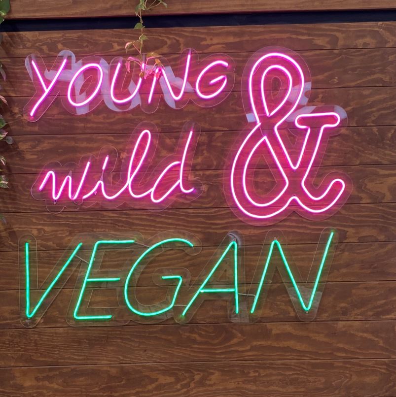 Vegan Restaurant Sign
