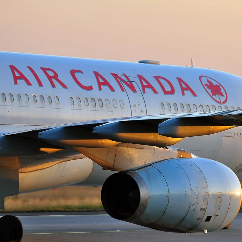 air canada plane