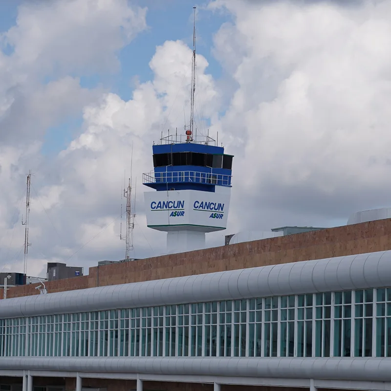 cancun airport tower