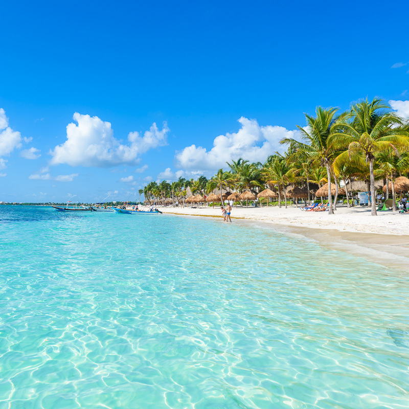 cancun perfect beach
