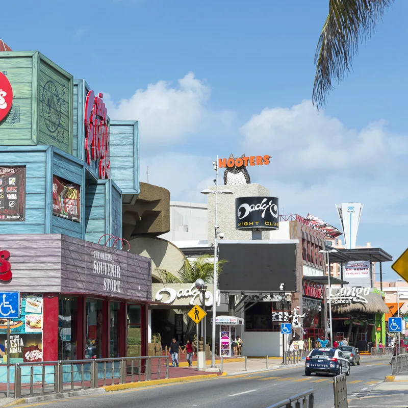 downtown cancun area