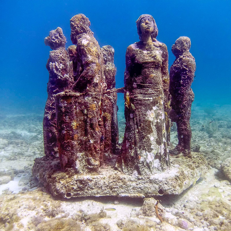 isla mujeres underwater museum