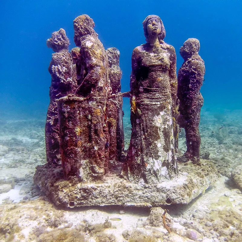 isla mujeres underwater museum