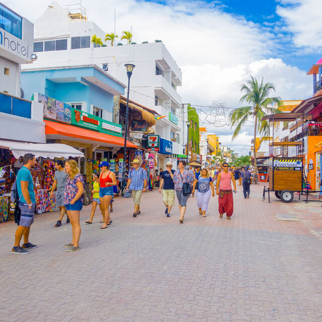 Places to shop in playa del carmen bicycle on rent for a month