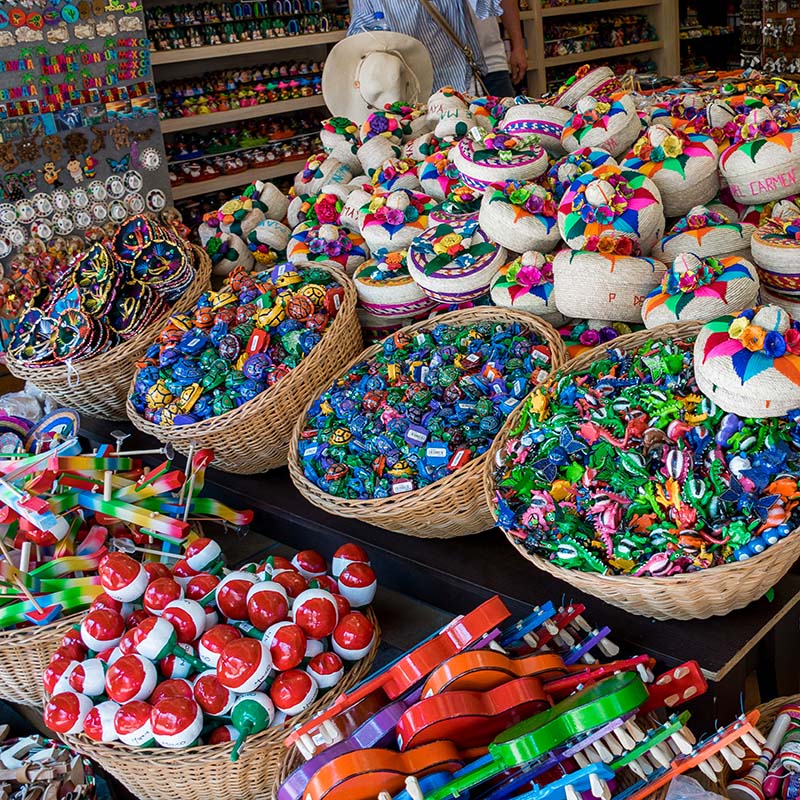 Souvenirs in Playa del Carmen