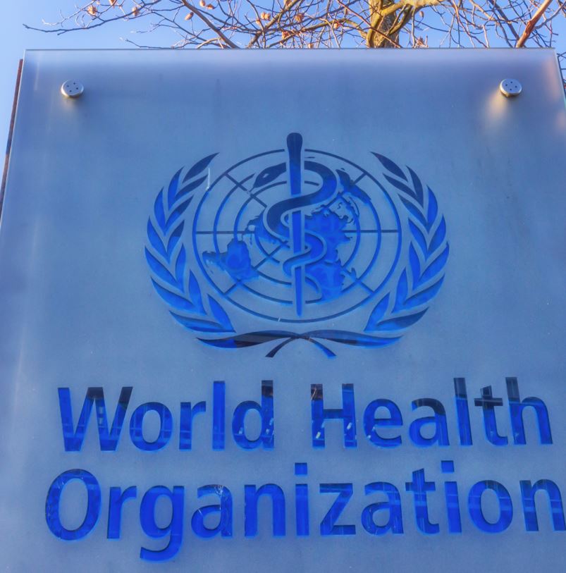 World Health Organisation Sign 