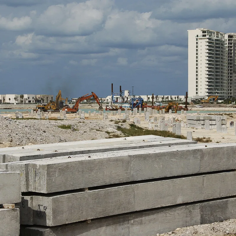 construction works in cancun