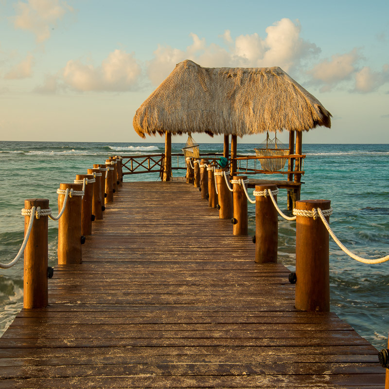 pier in tulum