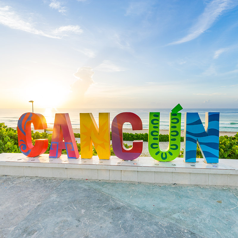 Cancun Sign