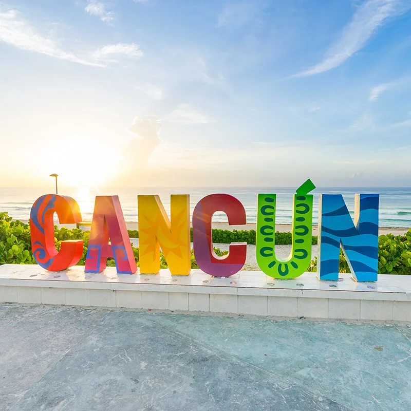 Cancun Sign