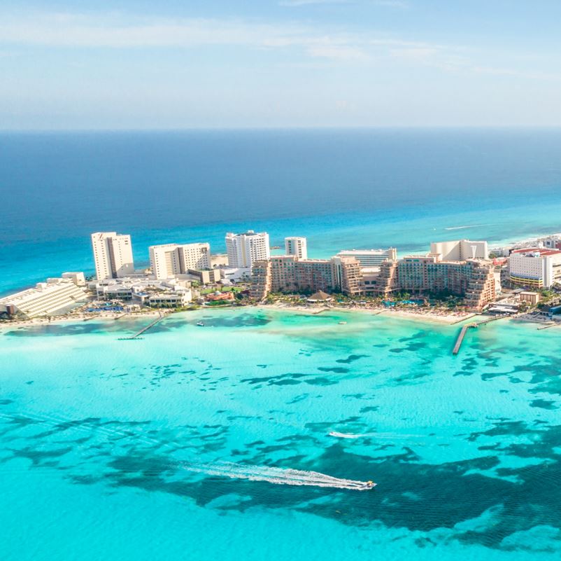 Cancun Properties And Hotels On Beach 