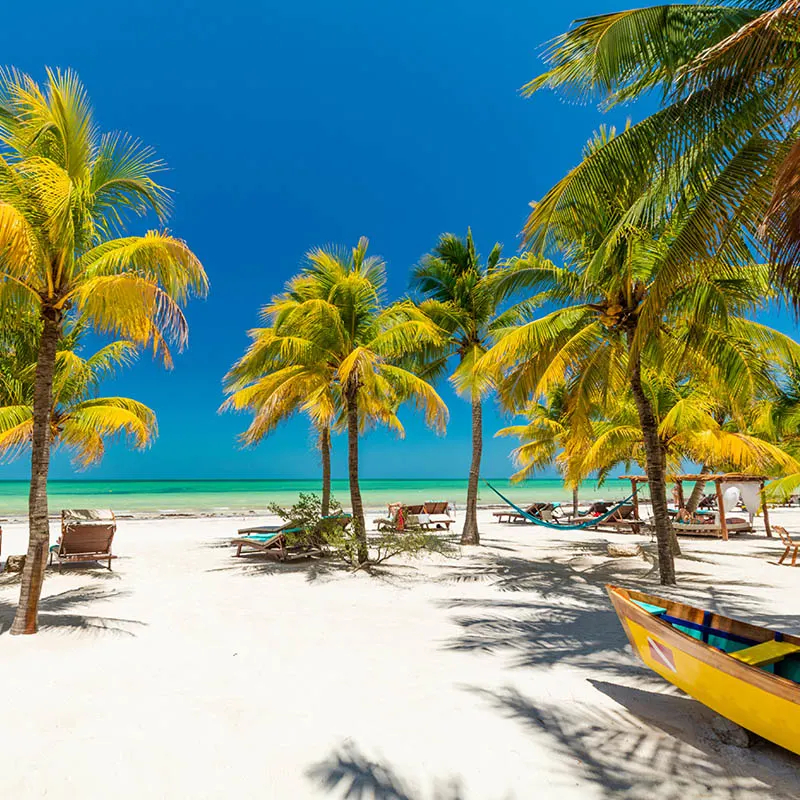 Holbox Island beach