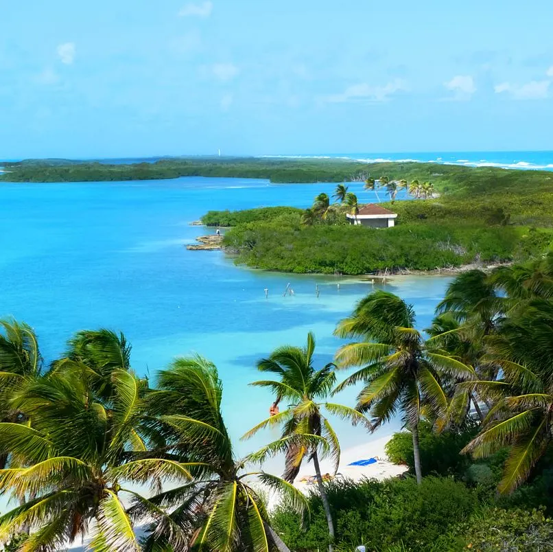 Beaches Around the Beautiful Island of Isla Contoy, Mexico