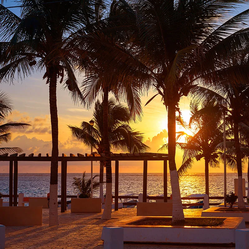 Puerto Morelos sunset