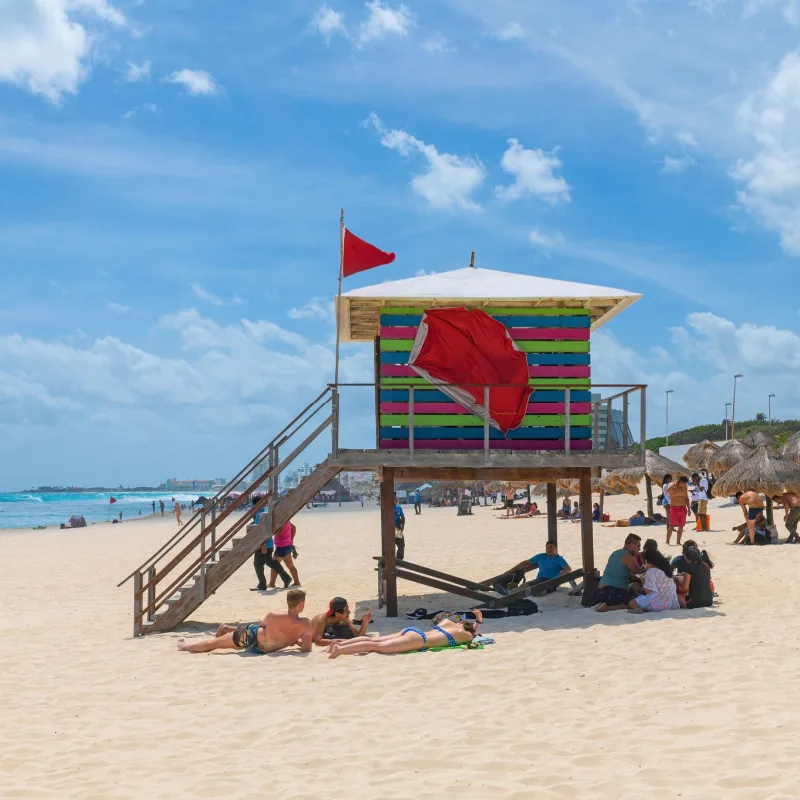 Lifeguard tower