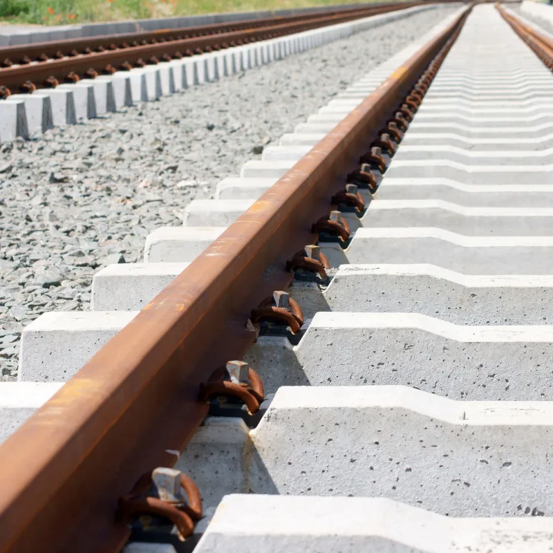 New Maya Train Track under construction