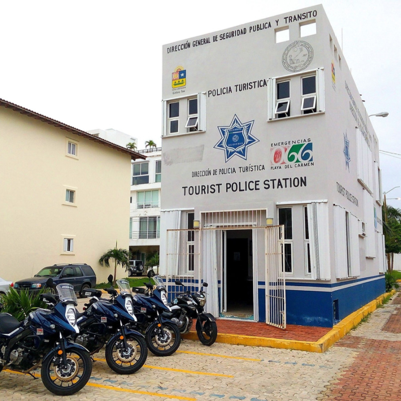 Tourist police station