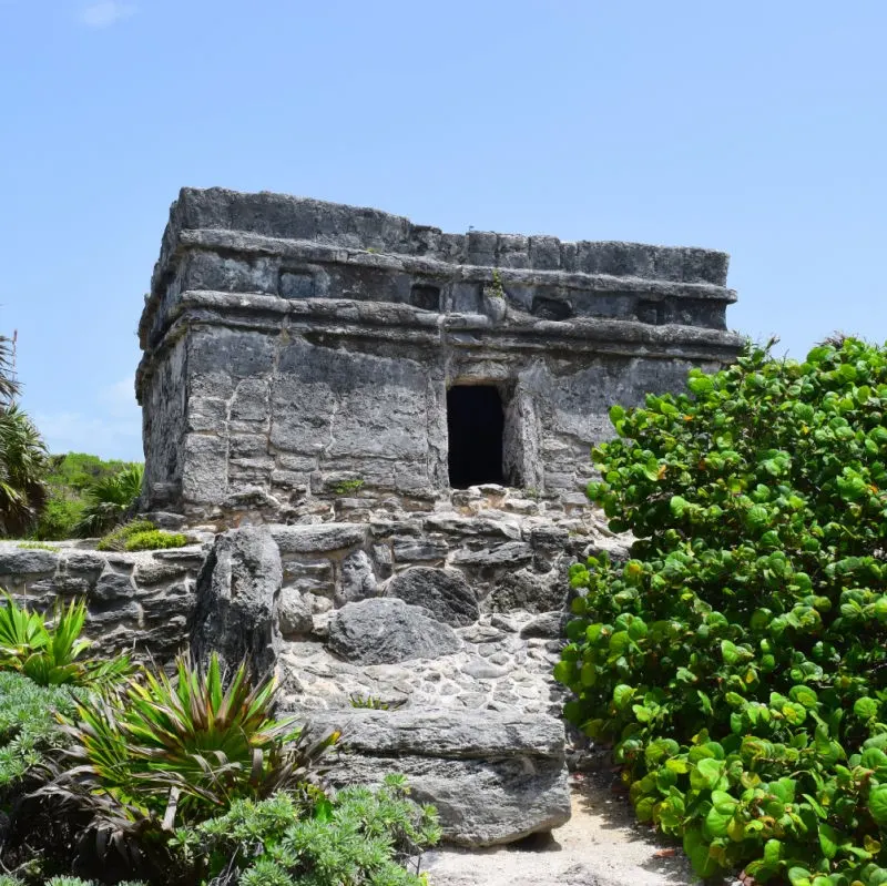 Xcaret Mayan Lighthouse Ruin