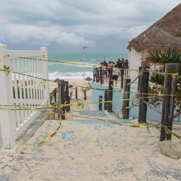 Hurricane Ian Causes High Waves And Heavy Rains In Cancun Cancun Sun