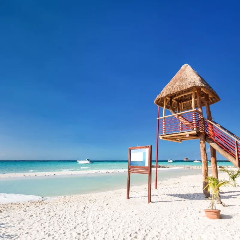 lifeguard tower