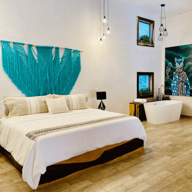bedroom in villa