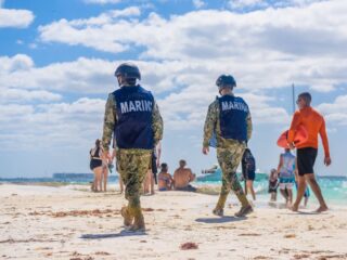 100 Navy Officers Arrive In Cozumel To Prevent Crime