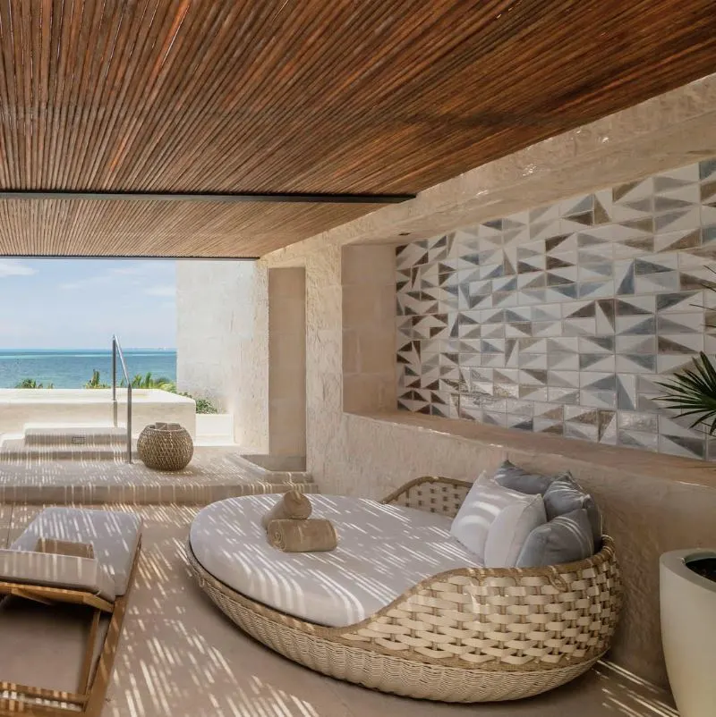 Inspira suite at ATELIER Playa Mujeres resort with ocean view resorts