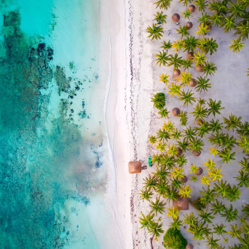 Beach aerial