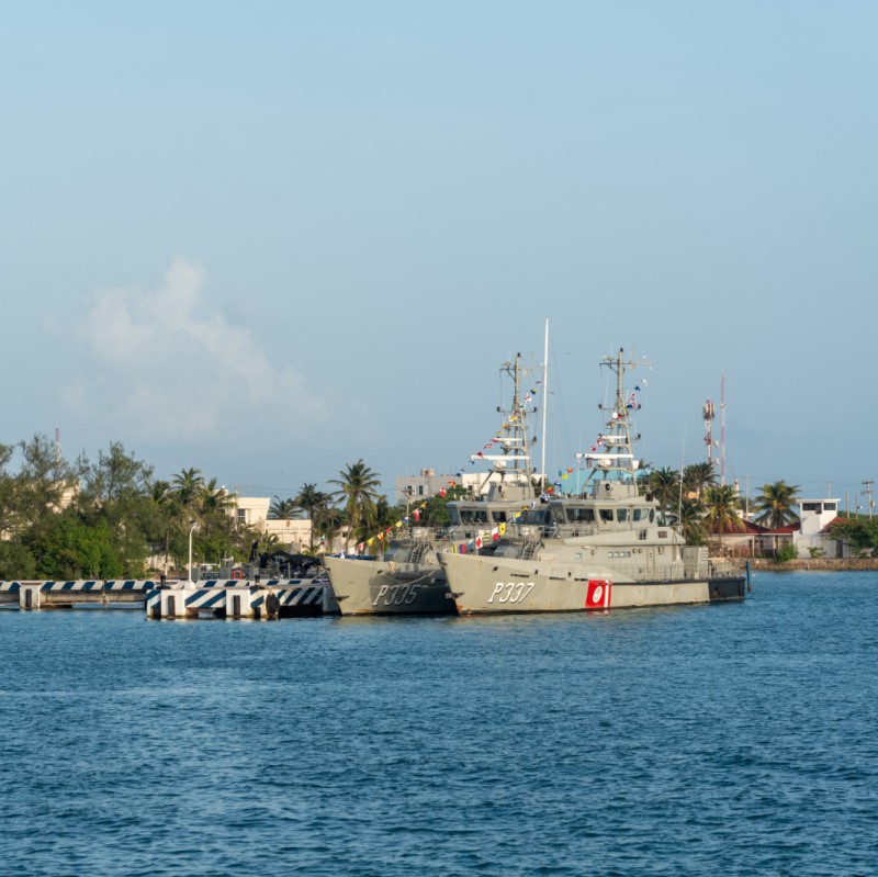 Mexican Navy in Cancun