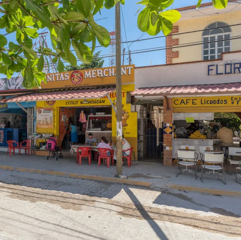 Pueblo in Mexico