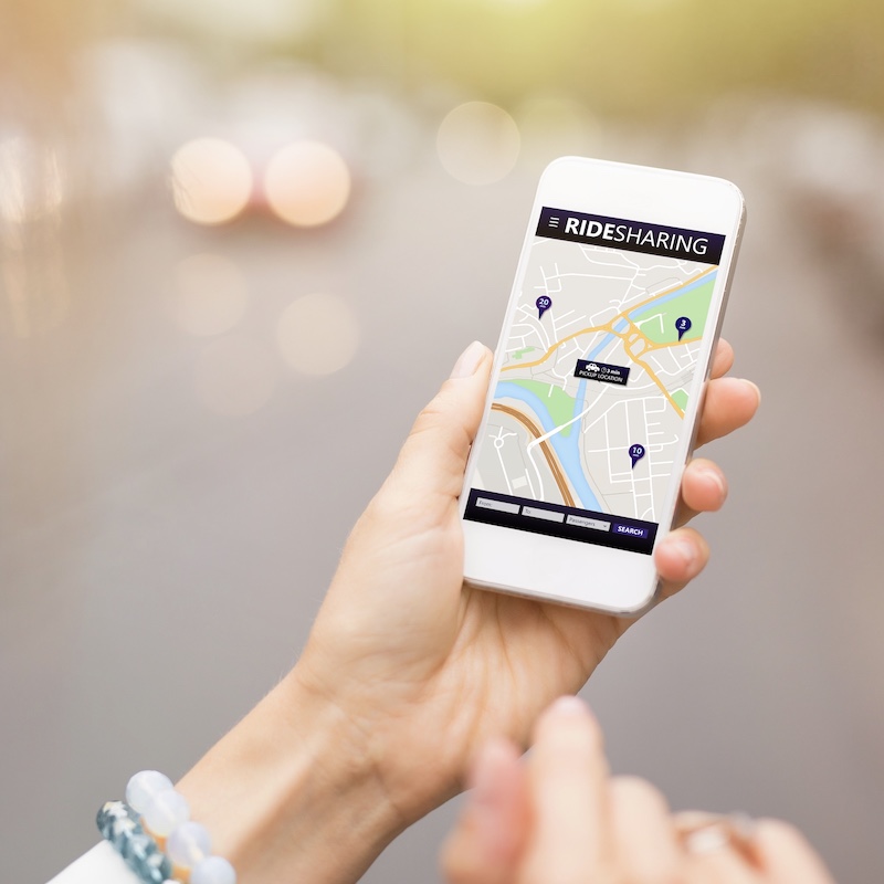 app uber ride sharing
