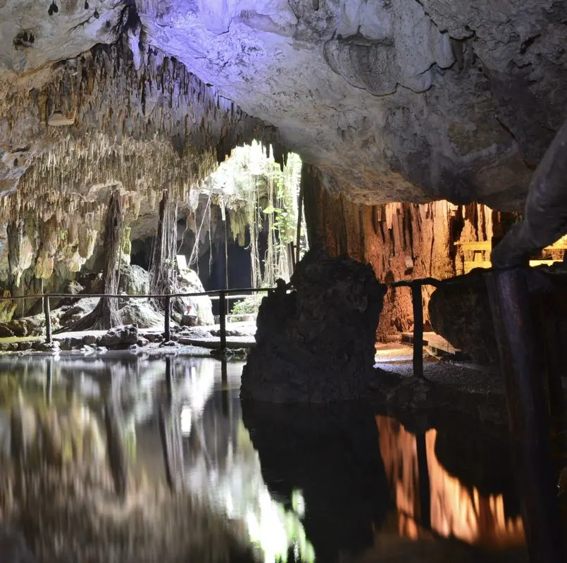 cenote cave water playa del carmen