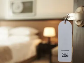 hotel room key