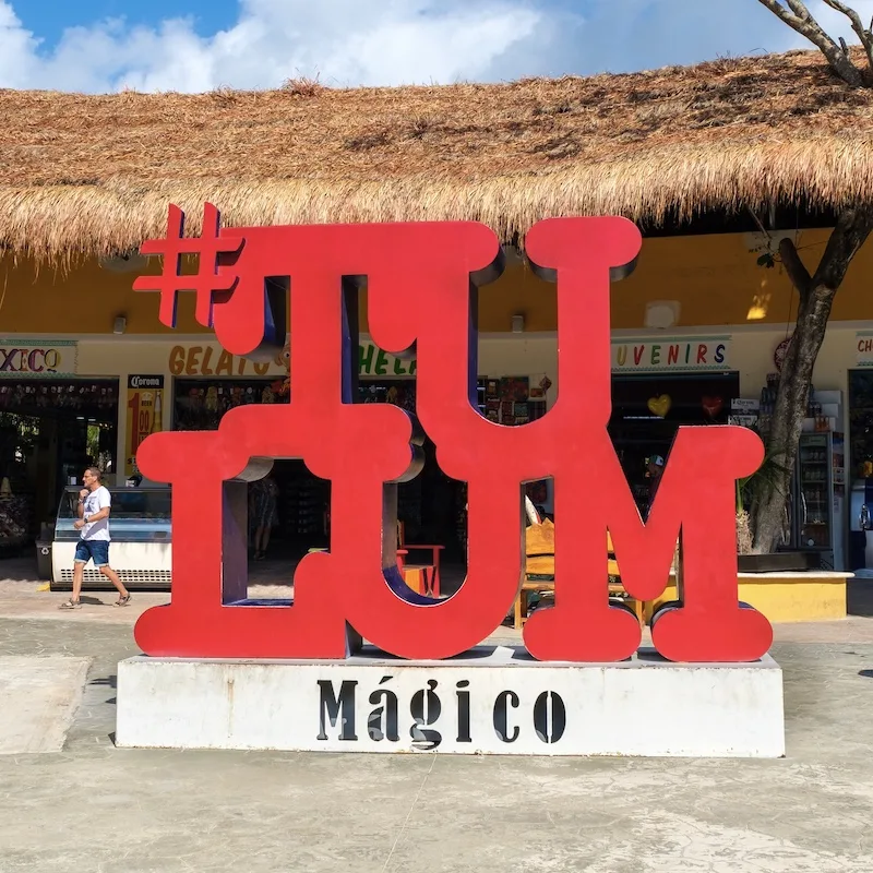 tulum sign