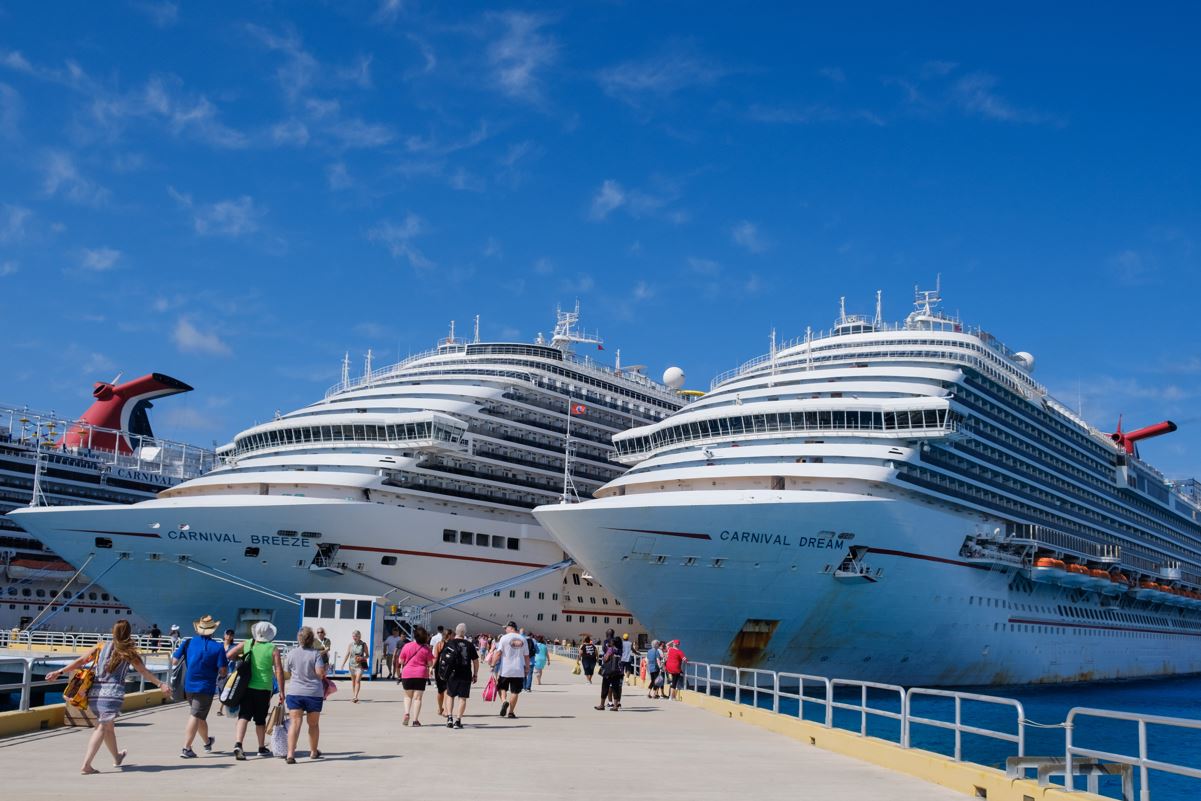 Adventure of the Seas - Shopping In The Cozumel Cruise Terminal