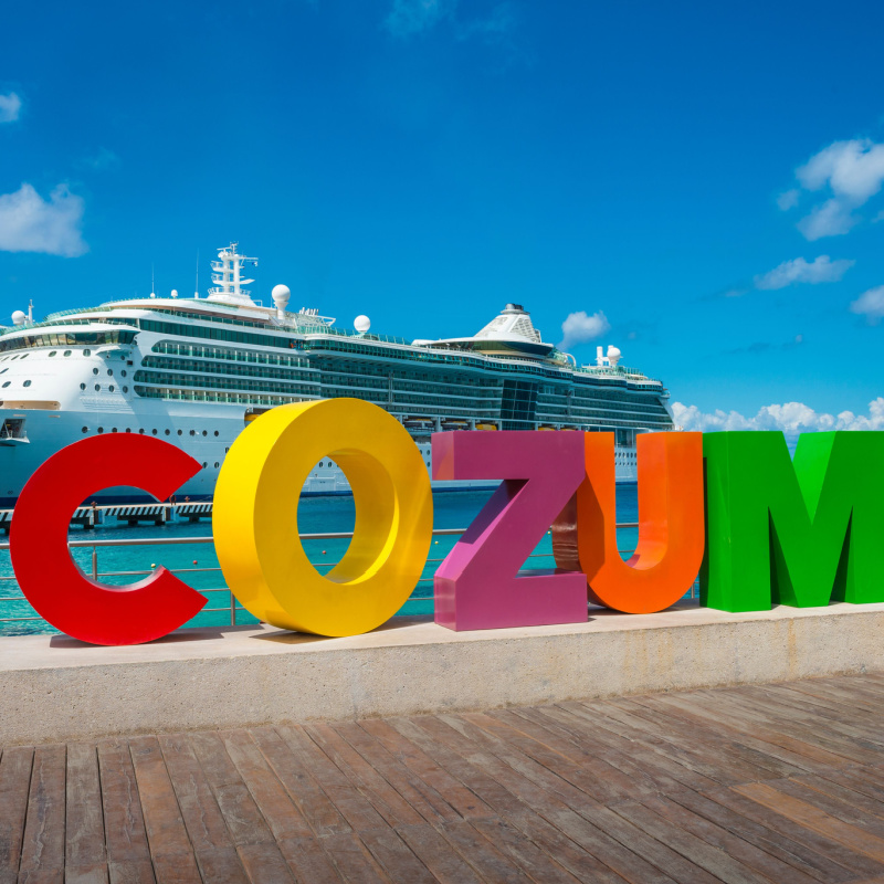 Cozumel sign