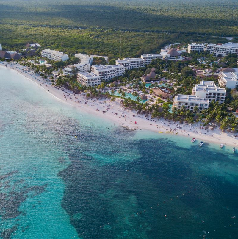 Secrets Akumal Drone