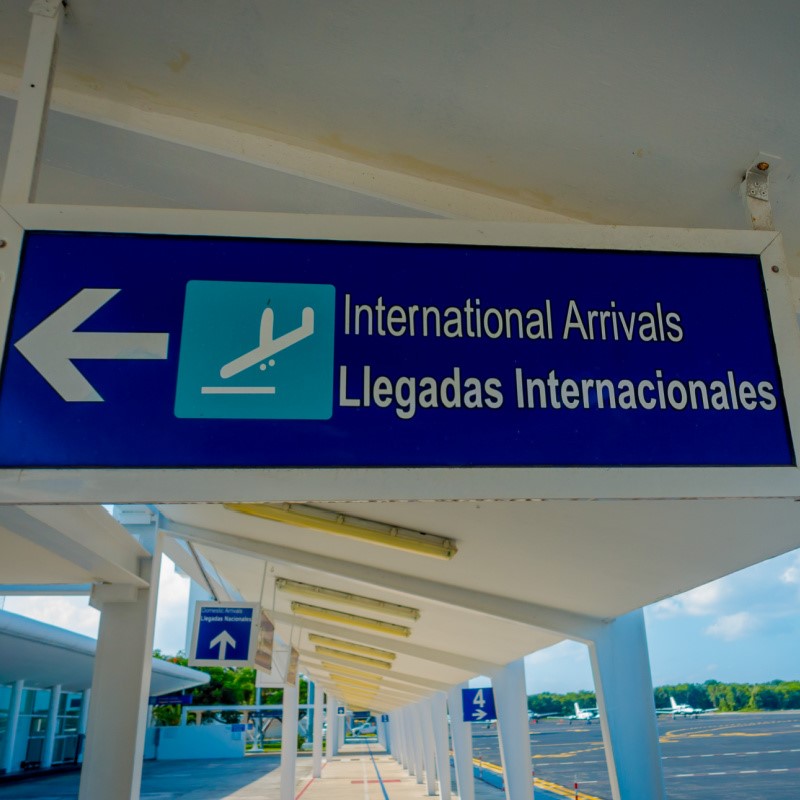 Small Cozumel Airport