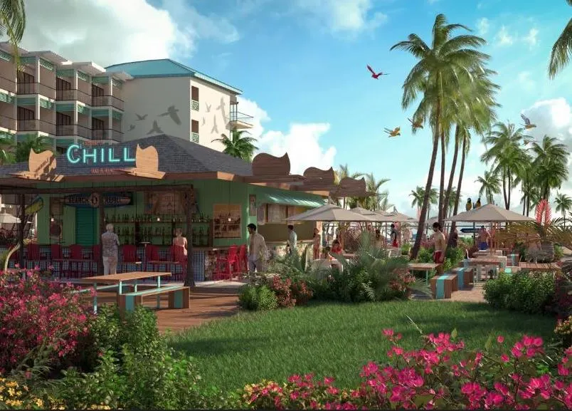 Property at the new Margaritaville Island Reserve Riviera Maya.