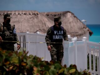 Military Deployed In Cancun Hotel Zone, On Beaches, And Downtown To Keep Tourists Safe