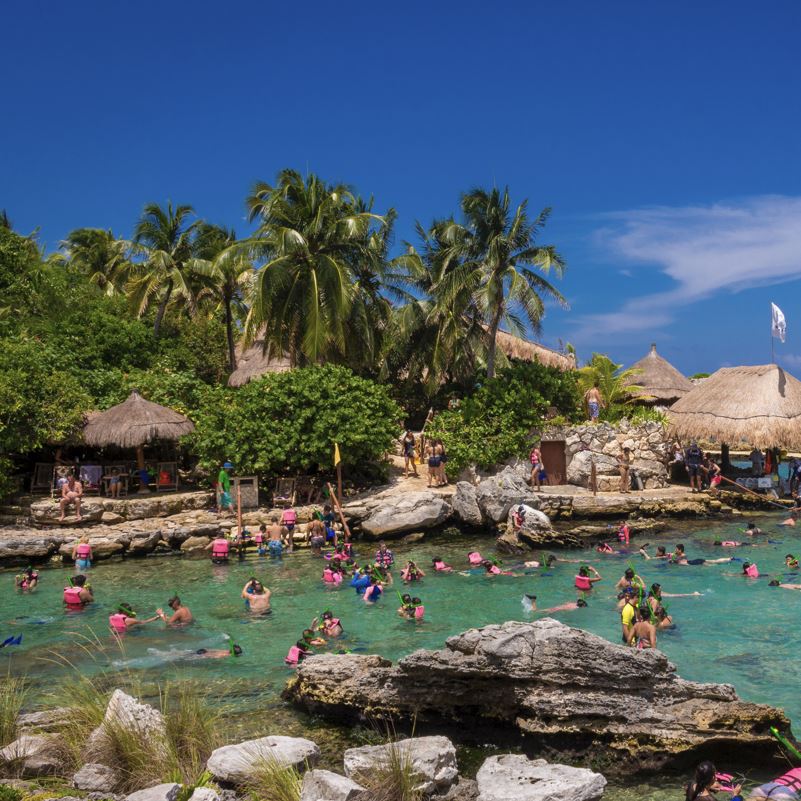 Xcaret park in Cancun
