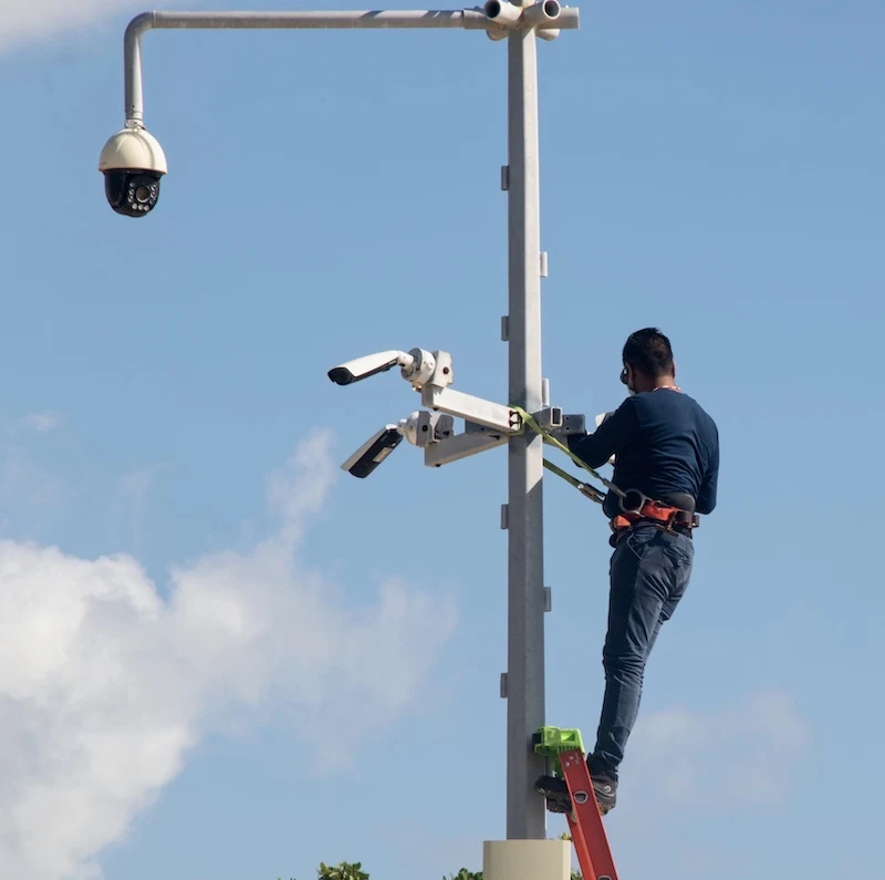 installing cctc security camera