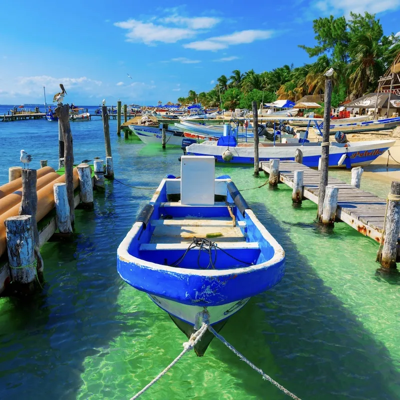 isla mujeres pier boat