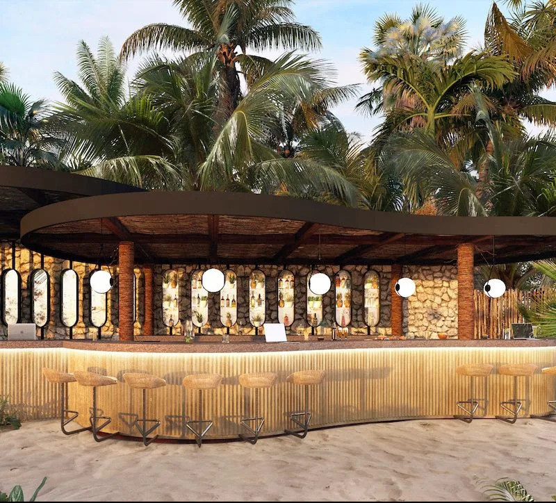 Beach Bar Barracuda Secrets Tulum hotel