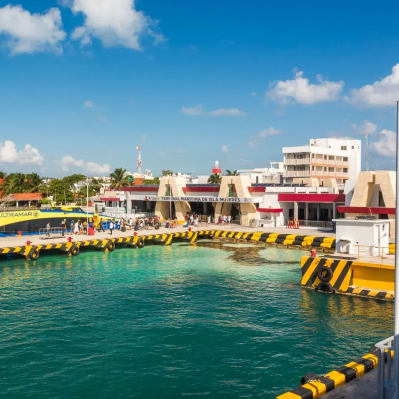 Isla Mujeres, Mexico Ferry Terminal